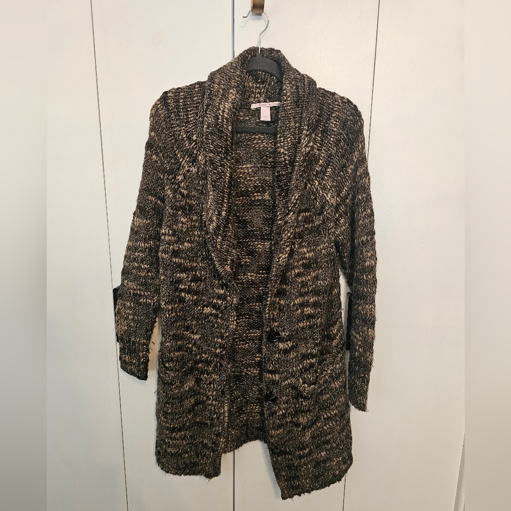 Victoria's Secret Black and Brown Cardigan